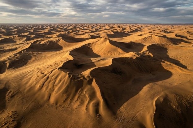 Aerial desert